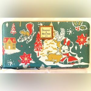 Dooney and Bourke Disney Christmas Wristlet